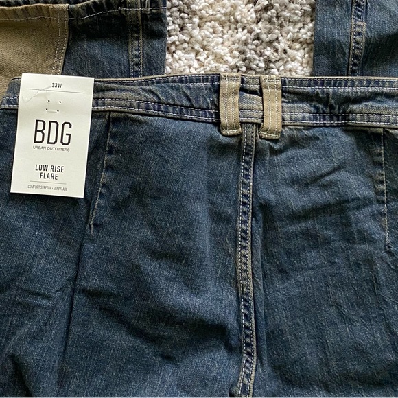 Urban Outfitters | NWT’s cyber Y2K motocross low-rise flare two toned grunge - Picture 6 of 6